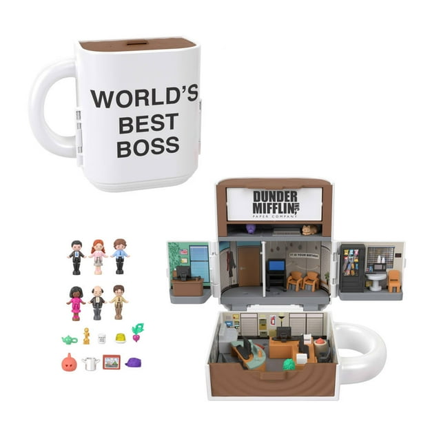 Set de Colección Mattel Polly Pocket Compacto The Office