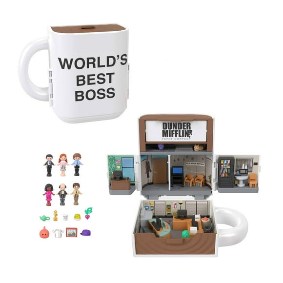 Set de Colección Mattel Polly Pocket Compacto The Office