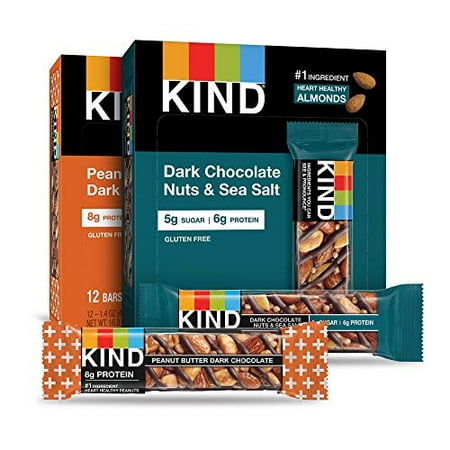 KIND Bars Variety Pack Gluten Free 1.4 Ounce Bars 24 Count