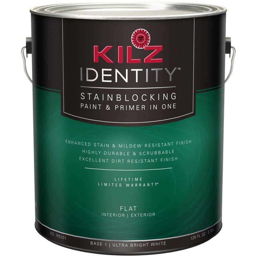 KILZ Identity Flat Ultra Bright White Base, 1 Gallon