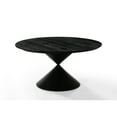 thumbnail image 2 of 59" Round Dining Table, Ebony Black, Base, Solid Wood + , Veneer Surface Coating, 2 of 2
