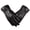 Black, variant on LEEy-world Gloves For Men Men's Pure Wool Knitted Gloves with Thinsulate Lining with Rib Design