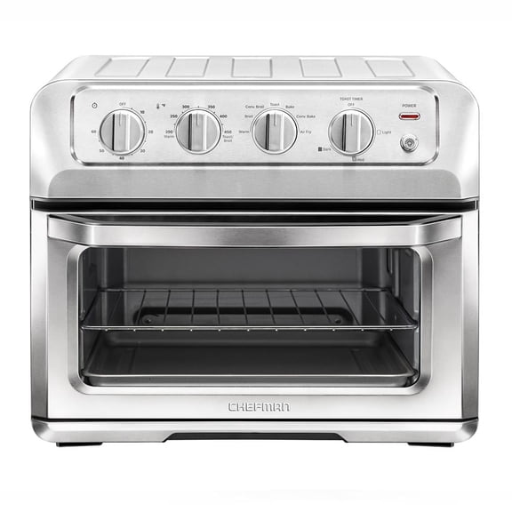 Horno Multifuncional Freidora de Aire Chefman 20 Litros 7 en 1 Acero Inoxidable