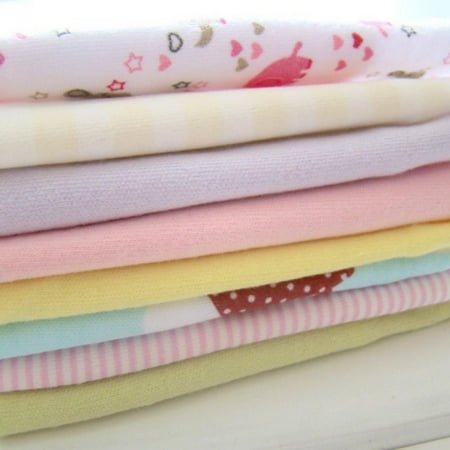 

Shop Clearance! 8Pcs/Set Kids Bibs Cute Cartoon Print Toddler Kids Waterproof Saliva Towel Cotton Infant Burp Cloths Feeding
