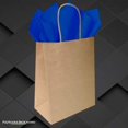 thumbnail image 4 of Papier Cadeau 15"x20 Pouces/100 Unités (Bleu Saphir, 100 Feuilles), 4 of 8