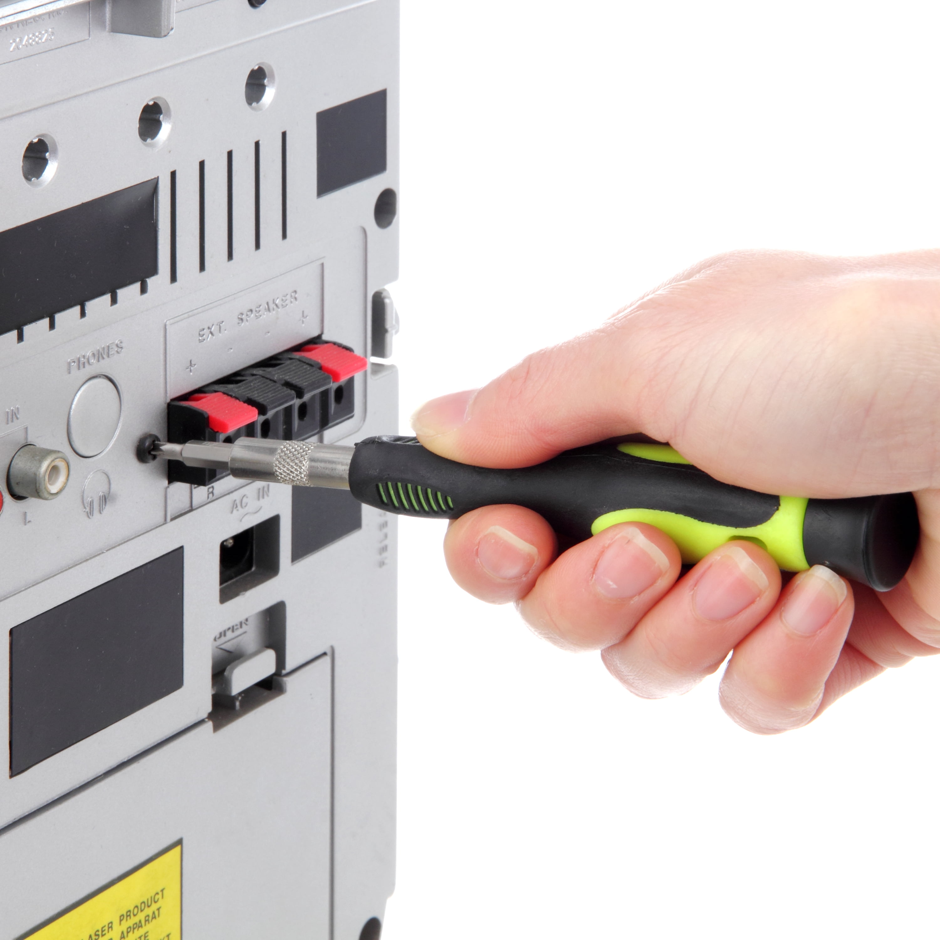 Hyper Tough 65 Piece Ratcheting Screwdriver Set With Case