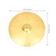 thumbnail image 2 of WHAMVOX Cymbal Para De Batería Amarillo Con Delicado Y Ligero Ideal Para Y Rendimiento, 2 of 6
