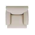 thumbnail image 6 of Maklaine Contemporary Hardwood Accent Arm Chair in Sky Neutral, 6 of 16