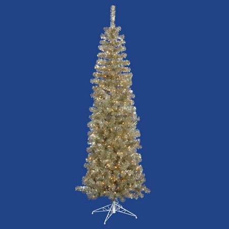 Vickerman Champagne Pencil Christmas Tree - Walmart.com - Vickerman Champagne Pencil Christmas Tree - Walmart.com