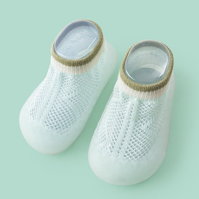 Product Classification Baby Socks Soft Toddler Slippers for Summer Breathable Anklet Baby Socks Solid Design
