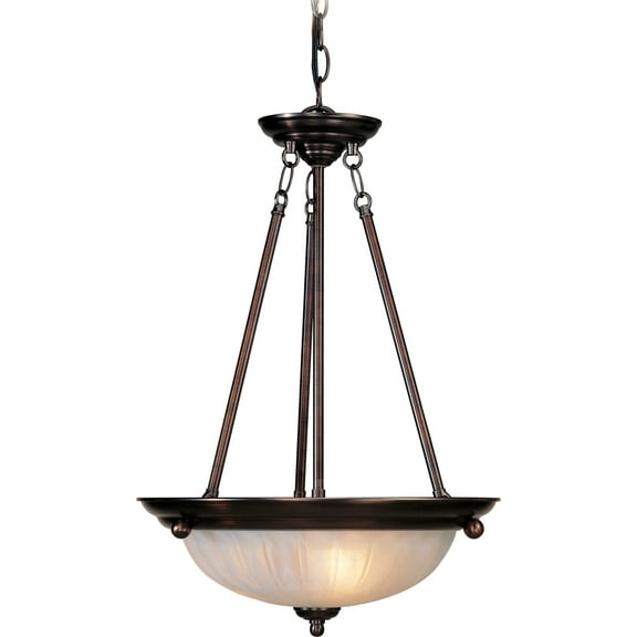 Volume Lighting V2283 Marti 3 Light 16" Wide Pendant - Bronze