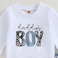 thumbnail image 6 of HCNTES Baby Boy Winter Clothes HCNTES Toddler Baby Boy Fall Winter Clothes Letter Graphic Long Sleeve Sweatshirt Pullover Tops + Joggers Pants Outfit Set, 6 of 6