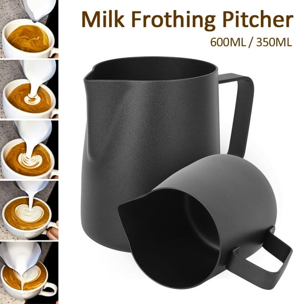 HOTBEST Milk Frothing Pitcher Steaming Pitchers Liquid Measurement Cup