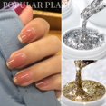 thumbnail image 2 of HEVIRGO 3ml Nail Platinum Gel High Density Ultra Bright Translucent Flash DIY Manicure Drawing Gel for Female, 2 of 10