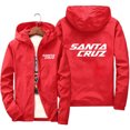 thumbnail image 1 of Veste Homme Printemps et Automne Mode Imprimé Père Noël Haut Slim Décontracté Baseball Pilote Zip 2024, 1 of 5