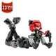 thumbnail image 2 of MOC-Robot de figuras de acción móvil para niños, traje de Robots femeninos, gato, niña, bloques de construcción, zorro, Mech, Guerrero, ladrillos, juguete, 2 of 4