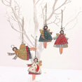thumbnail image 3 of Christmas Tree Ornaments Cute Personalized Elk Family Xmas Lockdown Decor Gift.(yellow)(1pcs), 3 of 5
