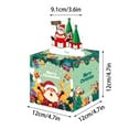 thumbnail image 3 of Taotanxi Christmas Party Favors Cash Gift Money Box Merry Christmas Money Box With Pull Out Card And Cash Clip Christmas Money Box Pull Surprise Christmas Money Box Children Adults, 3 of 6