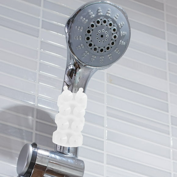 ADDHAT 2Ud Soporte De Pared Para Ducha De Mano Con Ventosa Fuerte Instalación Sin Taladro Color Surtido