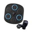 thumbnail image 3 of Máquina de boxeo electrónica, luces RGB, entrenador de boxeo ajustable de velocidad para artes marciales Fibra de carbono negro, 3 of 8
