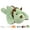 Dinosaur, variant on Niuniu Daddy 20" Turtle Stuffed Animals,3.3lb Weighted Green Sea Turtles Plush Toy, Giant Turtle Pillow with Soft Faux Fur, Gift for Baby, Kids & Adults