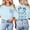 A-Light Blue2518, variant on XIAOCHA Womens Tree Beach Graphic T Shirt Short Sleeve Front Back Print Casual Tops