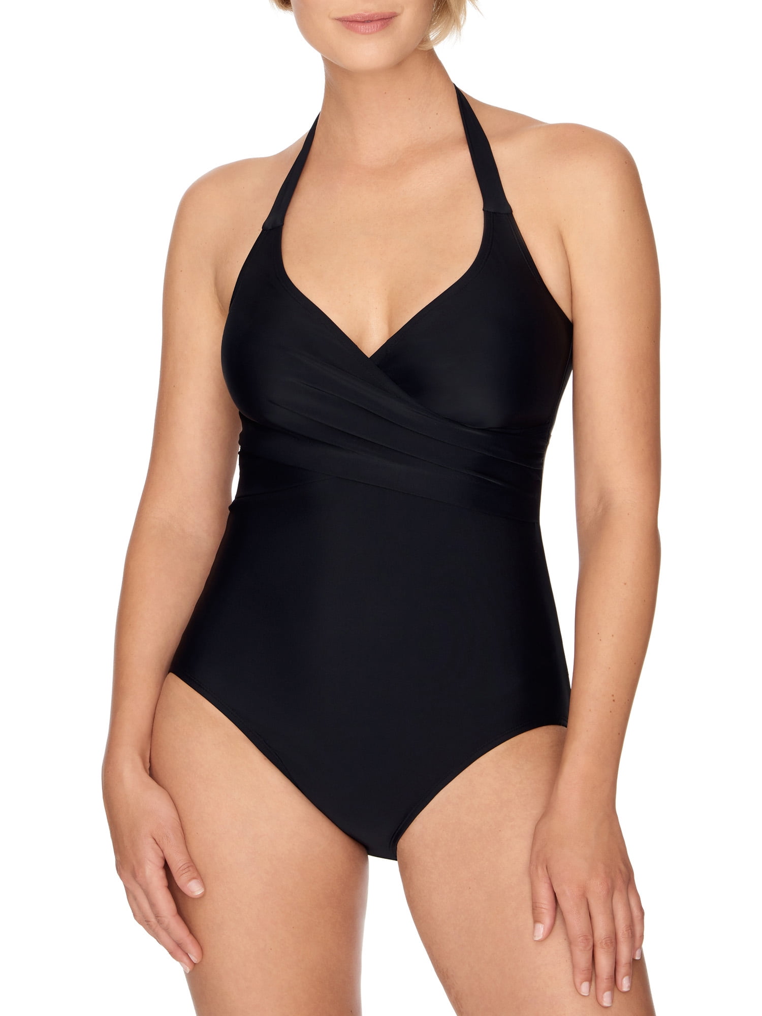 black swimsuit walmart