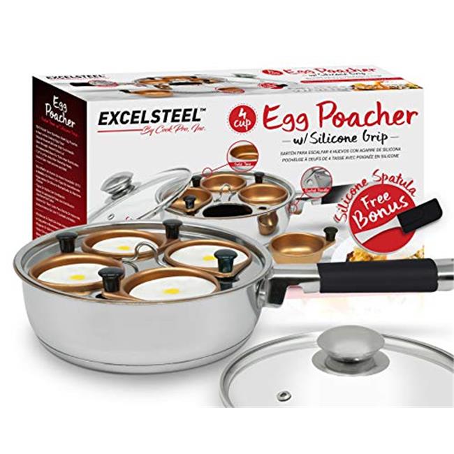 American Pet Supplies 820 1 in. Excelsteel 4 Cup Egg Poacher Walmart