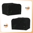 thumbnail image 3 of Fotbe Black Marble for Four Slice Toaster Cover, Fingerprint Protector, Super Soft Appliance Cover And Dust Cover,Bread Dust Cover & Fingerprint Protection, 3 of 7