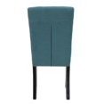 thumbnail image 3 of Victoria Chaise, Lot de 2 (Bleu Sarcelle), 3 of 3