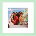 thumbnail image 1 of Vittanly 12x12 Picture Frame, Display Pictures 8x8 with Mat or 12x12 without Mat, Premium Material with Shatter Resistant Plexiglass, Square Frame for Wall Mounting, Home Decor, Light Green, 1 Pack, 1 of 6