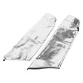 thumbnail image 4 of 2 Pieces Aluminum Foil Aprons Foot Guards for Fish Cleaning lab Work sleeves, 4 of 7