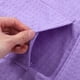 thumbnail image 4 of FELTECHELECTR Bata de baño larga, bata de ducha, camisón de ducha, ropa de dormir, bata larga de spa, bata de baño XL, 4 of 7