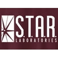 thumbnail image 2 of Star Labs Sweatshirt - Star Laboratories Crewneck Maroon L, 2 of 5
