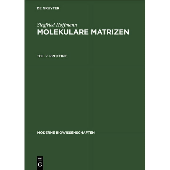 Moderne Biowissenschaften Proteine, Book 11, (Hardcover)