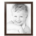 thumbnail image 2 of ArtToFrames 19" x 23" Classic Burgundy Picture Frame, 19x23 inch Brown Wood Poster Frame (WOM-4927), 2 of 7