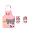 thumbnail image 2 of Neinkie 3Pcs/Set Kids Aprons for Cooking and Baking - 4 Piece Set, Kids Cartoon Aprons For Painting with Protective Sleeves for Kids and Kid Apron with Pockets, Aprons for Kids Age 2-12, 2 of 2