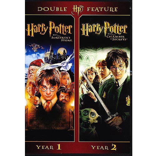 Harry Potter Double Feature: Years 1 & 2 - The Sorcerer's Stone / The  Chamber Of Secrets (Widescreen)