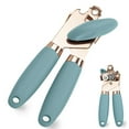 thumbnail image 4 of Snmubt Kitchen Tools Multi-Function Can Opener Modern Gold Can Opener Stainless Steel Can Cutter Beer Bottle Opener Can Opener, Kitchen Gadgets (Cyan, Metal), 4 of 8