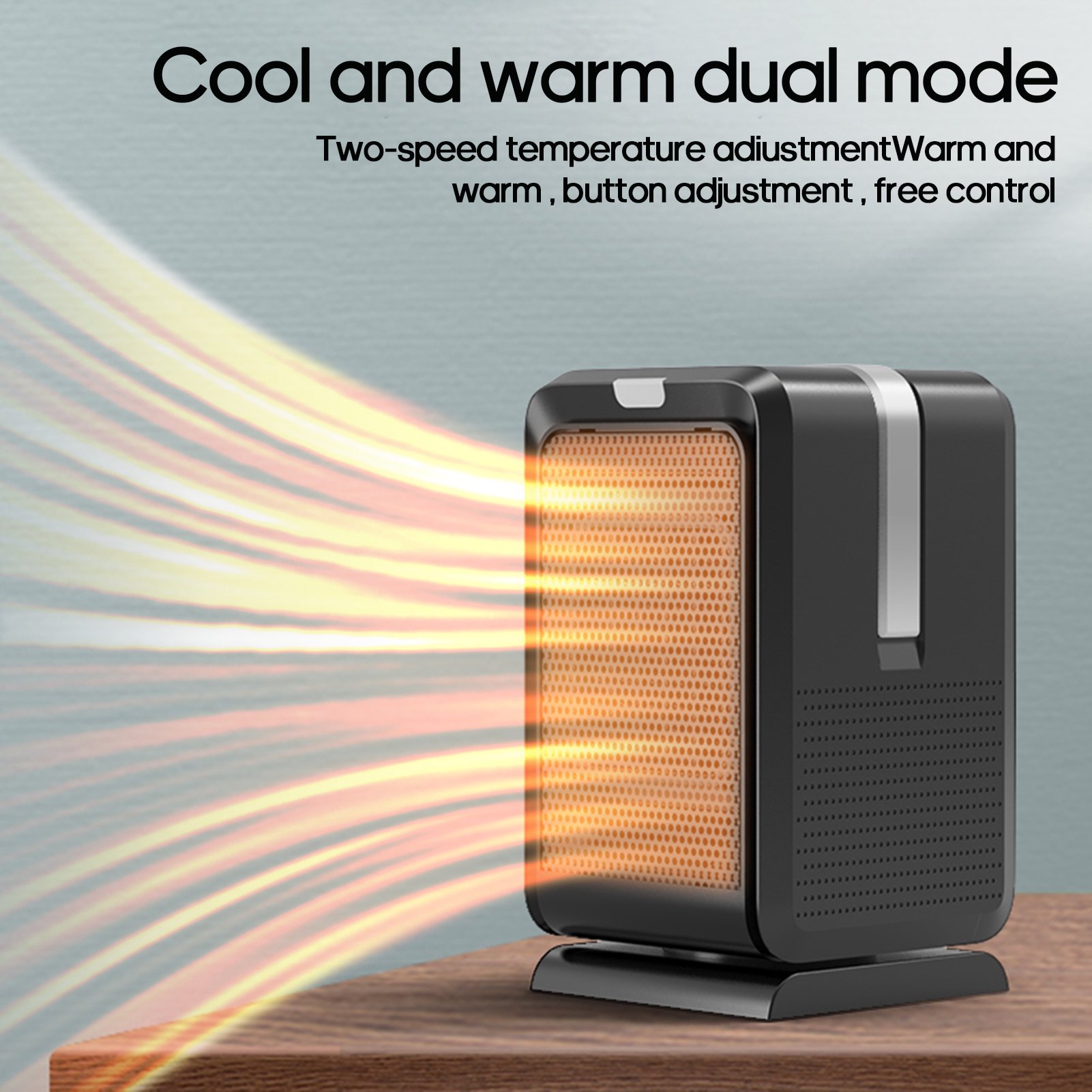 Electric Heater Desktop Heater Household Fast Heating Silent Heater Remote  Control | Walmart Canada