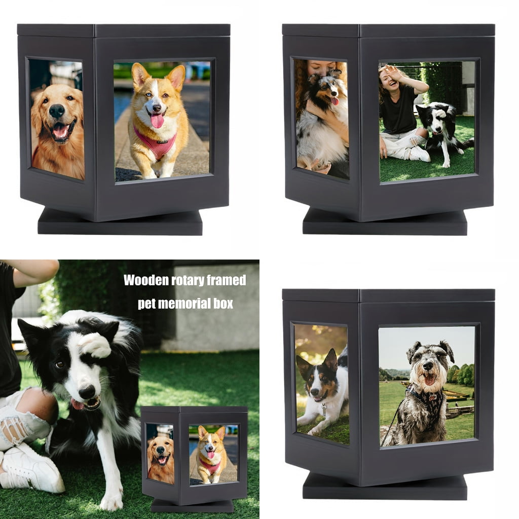 Cats Cremation Urn Pet Ashes Box for Pet Remembrance Pet Memorial Ashes Container