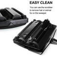 thumbnail image 7 of Eyliden Carpet Sweeper Cleaner Manual Hand Push Sweeper for Home Office Low Carpets Rugs with a Brush, Black Color, 7 of 7