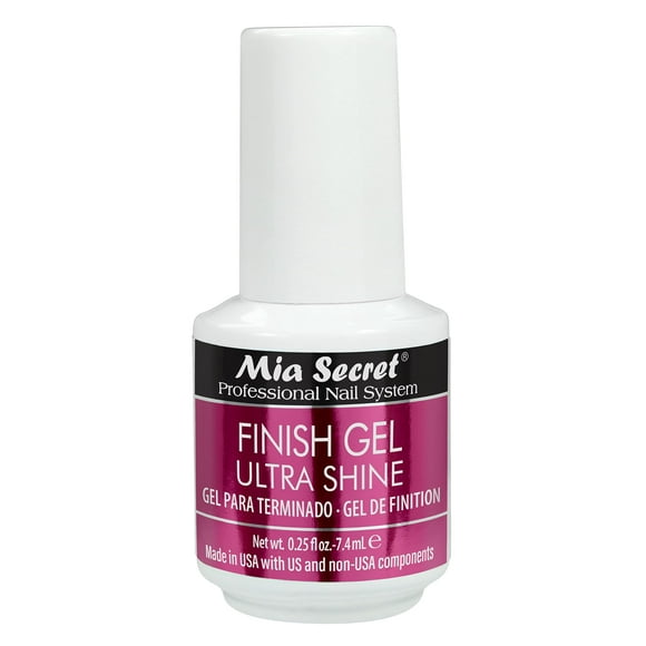 Gel Gel Top Coat Mia Secret Ultra Shine para uñas