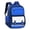 Blue, variant on CAIXIA Teen Backpacks with Multiple Pockets Cute School Supplies Laptop Backpacks Embroidered Bookbag Set Middle High School, College, Travel