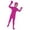 #05-Hot Pink, variant on Halloween for Kids Orange Unisex Funny Open Face Bodysuits Kids Casual Stretch Dance Jumpsuits Solid Color Festival Clothing