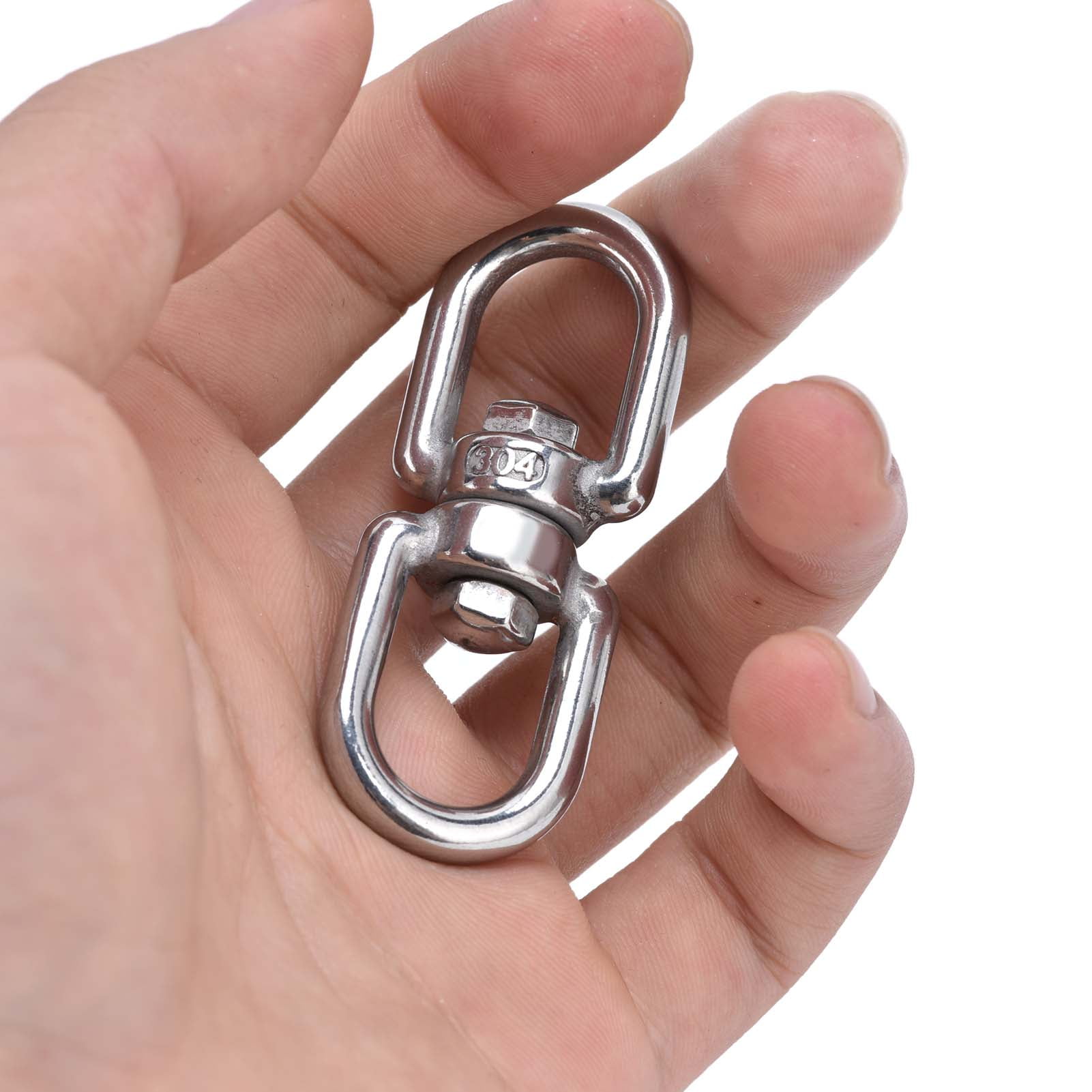 Henmomu Double Ended Rotate Eye Hook, Eye To Eye Rotate Wide