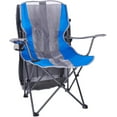 thumbnail image 4 of Kelsyus Original Foldable Canopy Chair for Camping, Tailgates, and Outdoor Events, Grey/Blue, 4 of 10