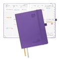 thumbnail image 3 of POPRUN Academic Planner 2026-2027, 6.5"x8.5", Weekly and Monthly Calendar (Jul.26-Jun.27), Flexible Cover, Monthly Tabs, 100 GSM Paper - Purple, 3 of 8