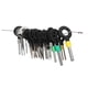 thumbnail image 2 of Juego de 21 herramientas para extraer terminales de automóviles, conectores de crimpado y extractores de pines para cableado eléctrico automotriz., 2 of 5
