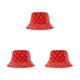 thumbnail image 5 of Sonducket Sombrero pescador negro para recreación al aire libre - Duradero y fácil de limpiar M rojo M（56-58cm） Type1 NO1, 5 of 6